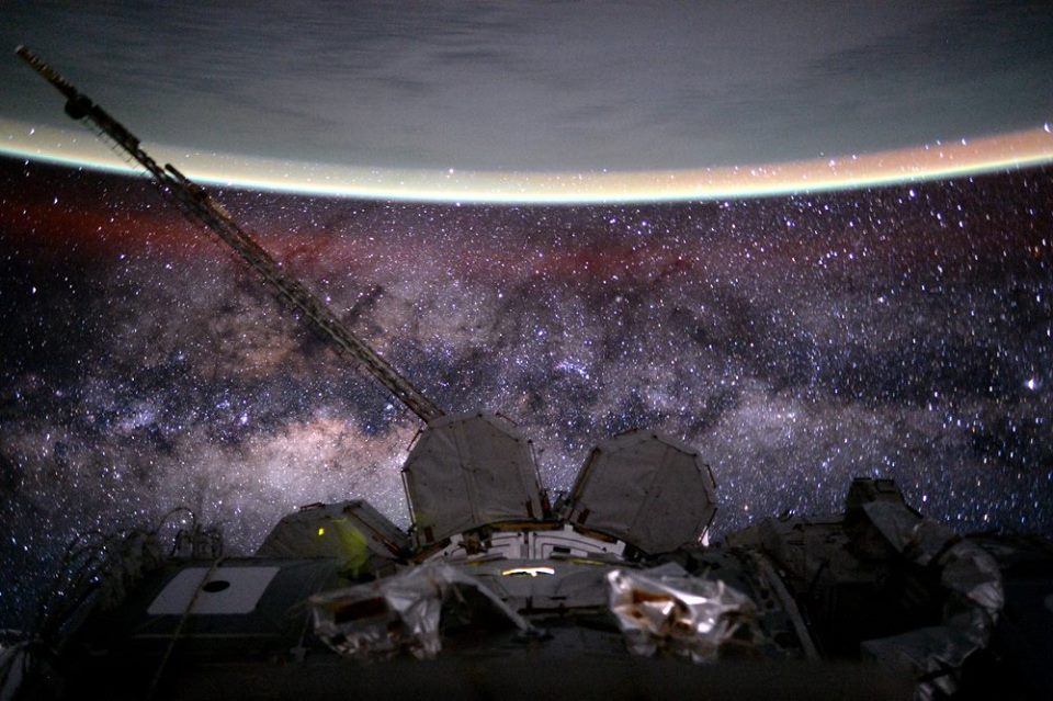 Milkyway. Foto: NASA/Scott Kelly