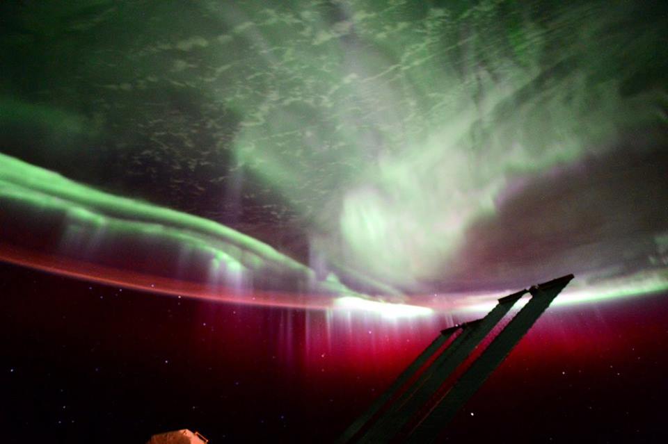 Aurora. Foto: NASA/Scott Kelly